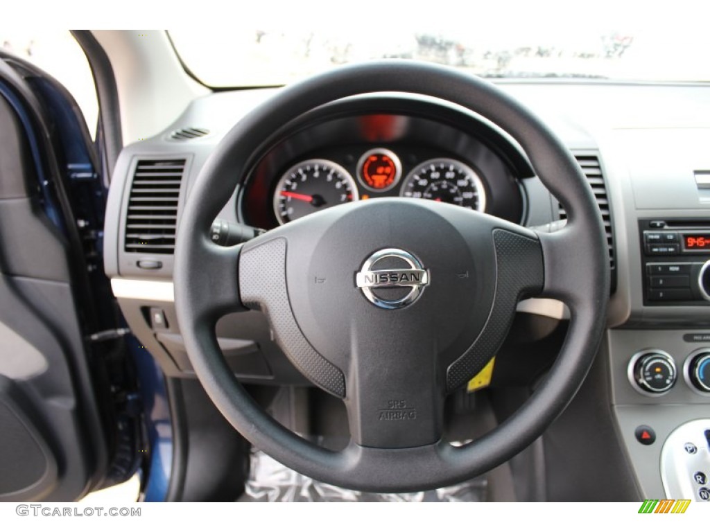 2012 Sentra 2.0 S - Blue Onyx / Charcoal photo #8