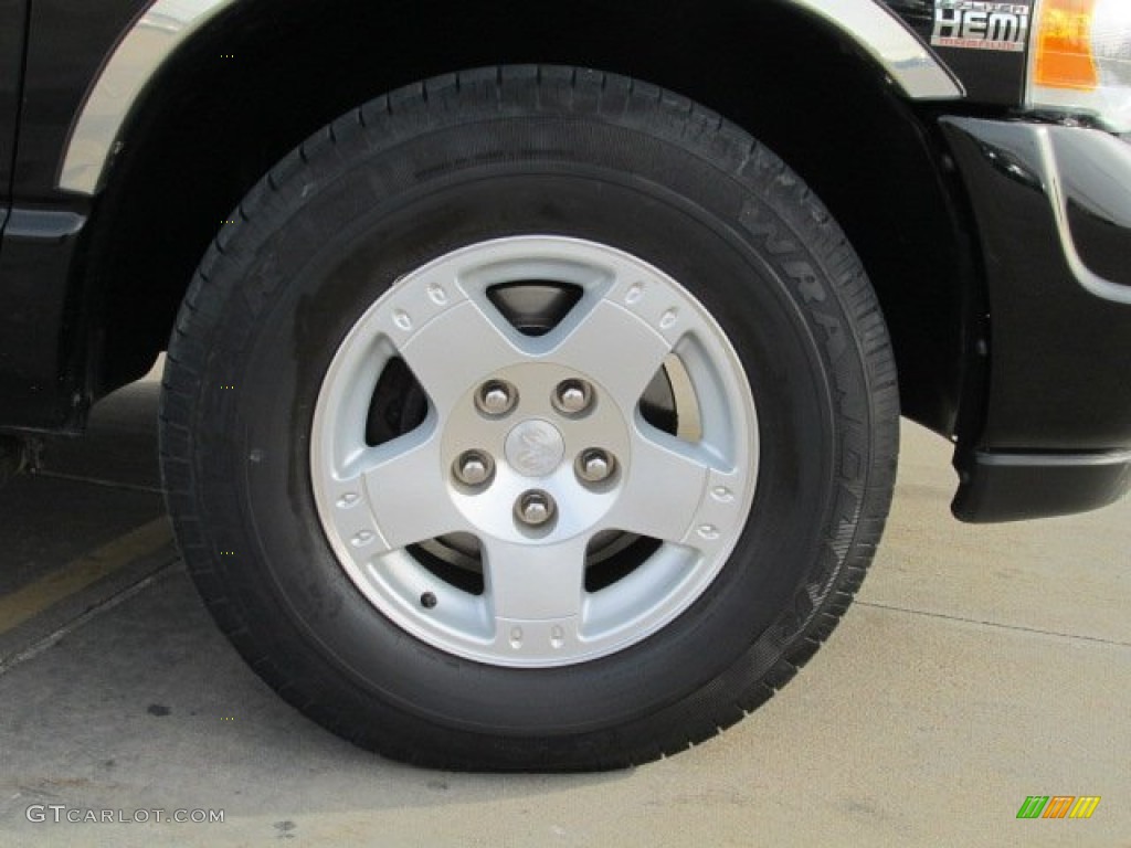 2004 Ram 1500 SLT Regular Cab - Black / Dark Slate Gray photo #12