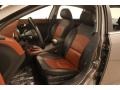 2011 Chevrolet Malibu Ebony/Brick Interior Front Seat Photo