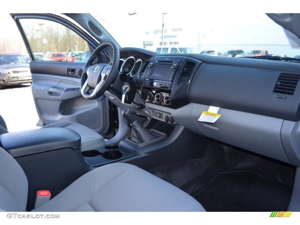 2013 Tacoma Access Cab 4x4 - Magnetic Gray Metallic / Graphite photo #15