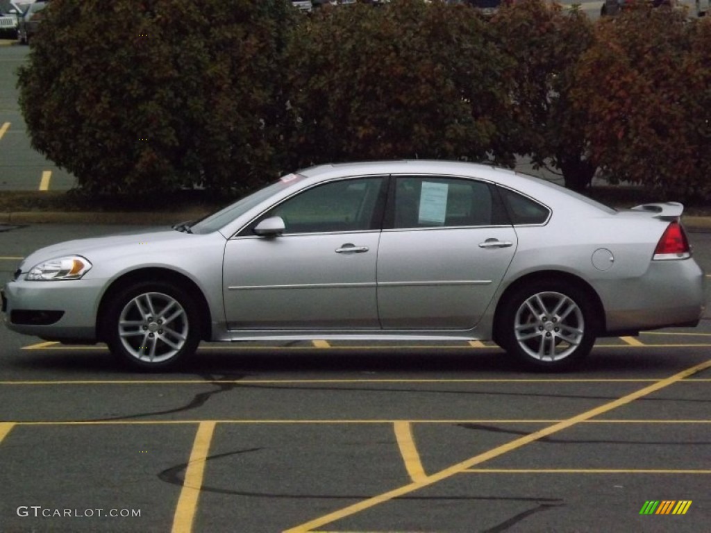 Silver Ice Metallic 2012 Chevrolet Impala LTZ Exterior Photo #76366685