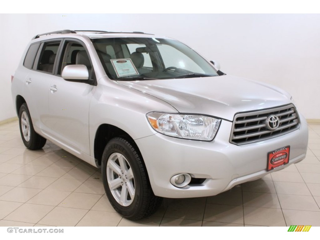 2010 Highlander SE 4WD - Classic Silver Metallic / Ash photo #1