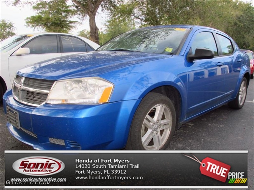 Marathon Blue Pearl Dodge Avenger