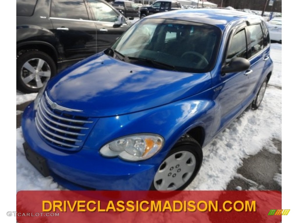 2006 PT Cruiser  - Electric Blue Pearl / Pastel Slate Gray photo #1