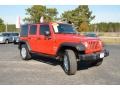 PR4 - Flame Red Jeep Wrangler Unlimited (2007-2014)