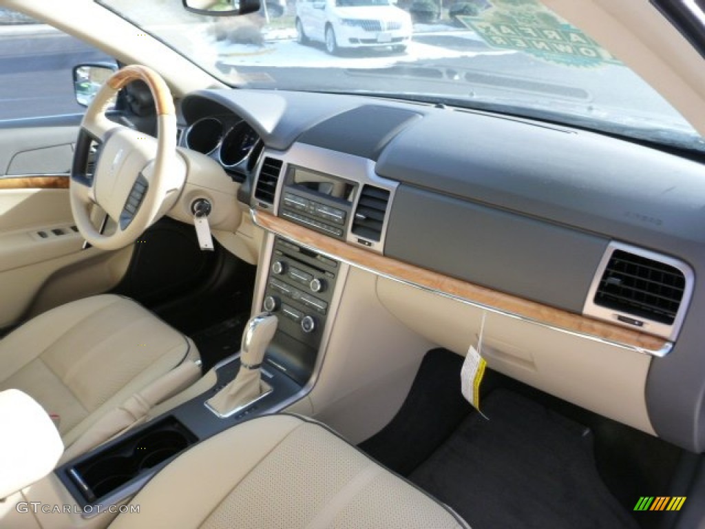 2012 MKZ FWD - Sterling Gray Metallic / Light Camel photo #11