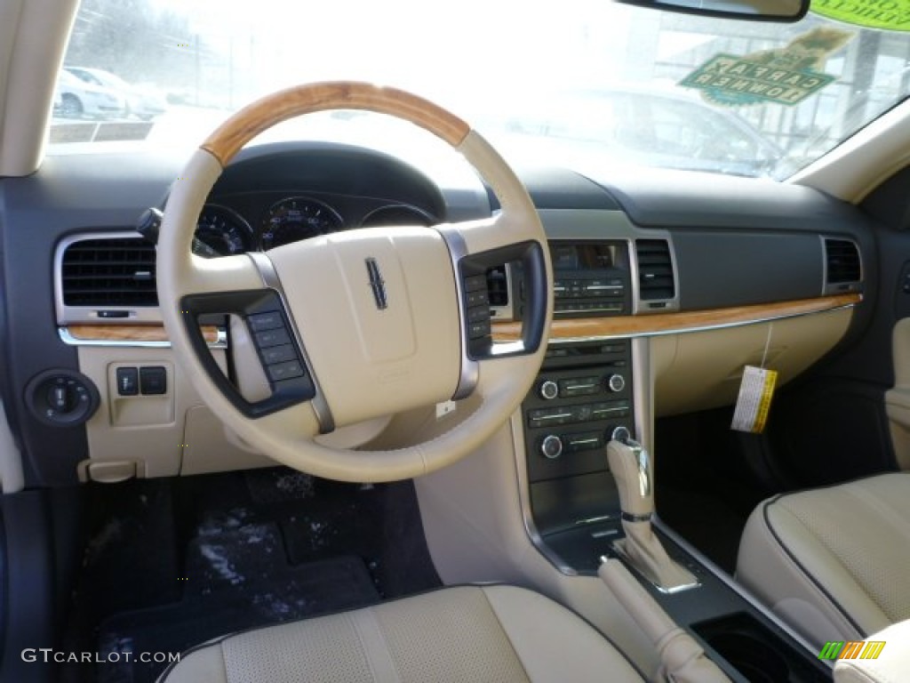2012 Lincoln MKZ FWD Light Camel Dashboard Photo #76369297