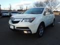 2010 Aspen White Pearl Acura MDX   photo #1