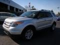 2012 Ingot Silver Metallic Ford Explorer XLT EcoBoost  photo #2