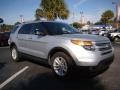 Ingot Silver Metallic - Explorer XLT EcoBoost Photo No. 4