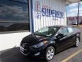 2013 Midnight Black Hyundai Elantra GLS  photo #1