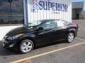 2013 Midnight Black Hyundai Elantra GLS  photo #4