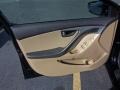 2013 Midnight Black Hyundai Elantra GLS  photo #7