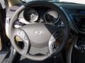 2013 Midnight Black Hyundai Elantra GLS  photo #12