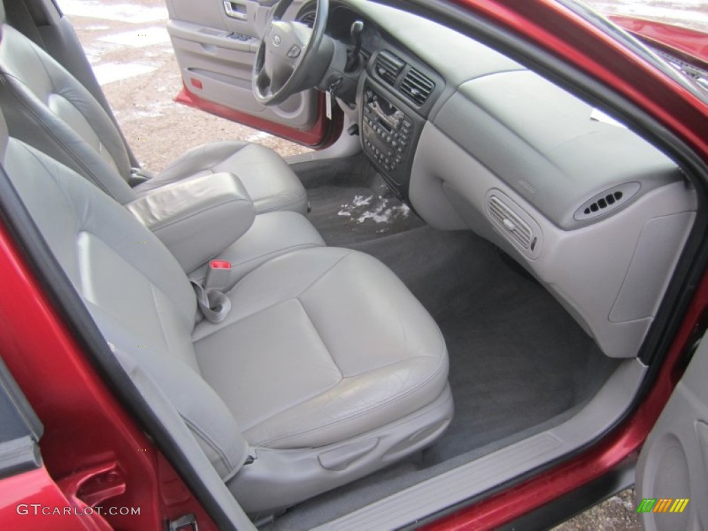 2000 Taurus SEL - Toreador Red Metallic / Medium Graphite photo #24