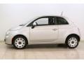 Argento (Silver) 2012 Fiat 500 Pop Exterior