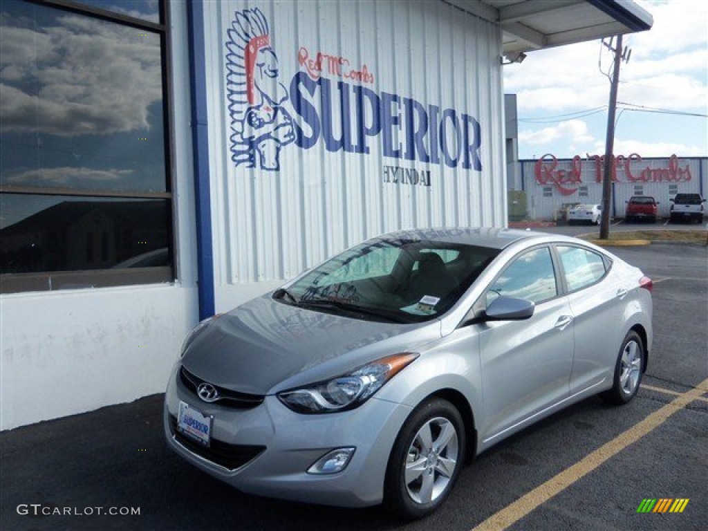2013 Elantra GLS - Silver / Gray photo #1