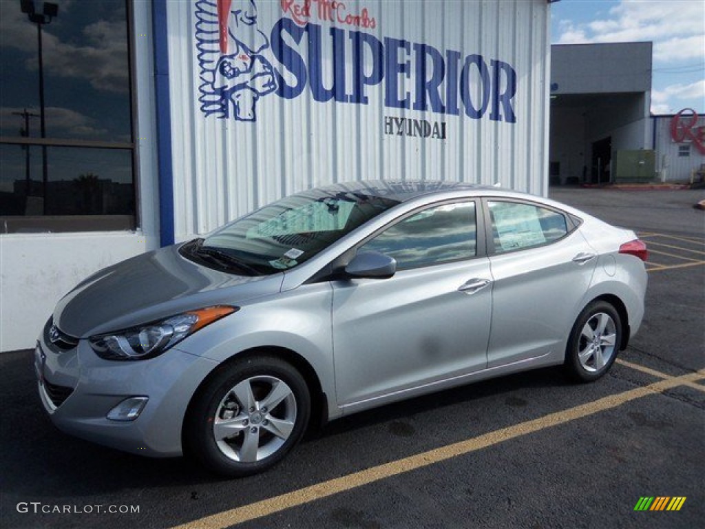 2013 Elantra GLS - Silver / Gray photo #4