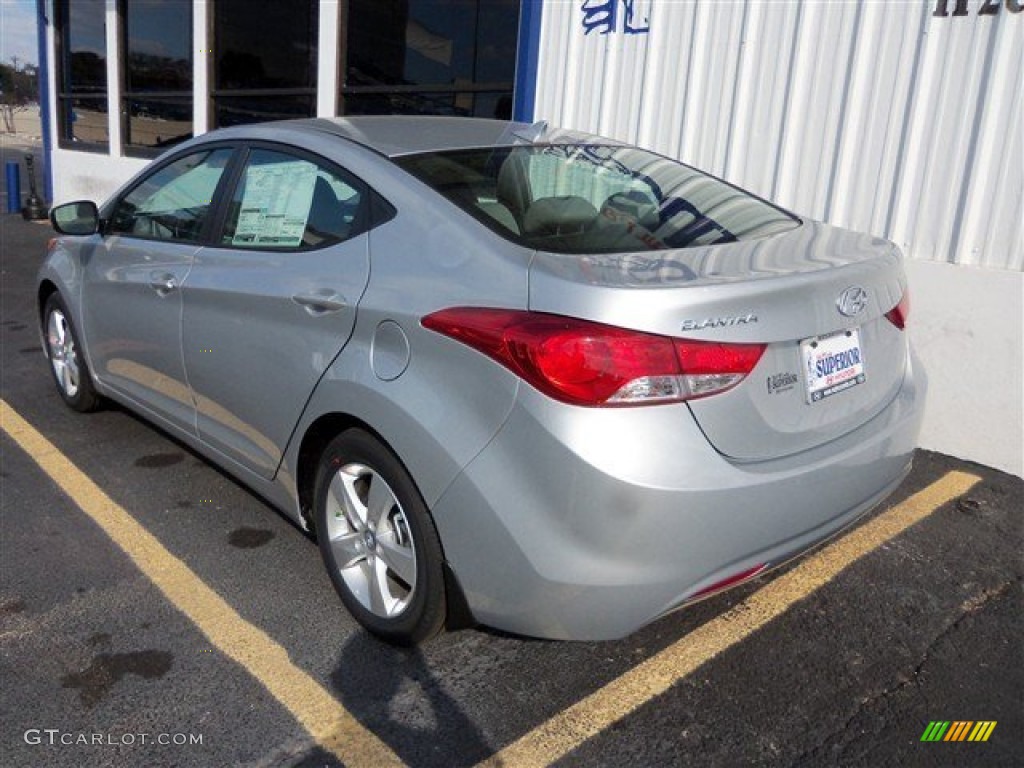 2013 Elantra GLS - Silver / Gray photo #5