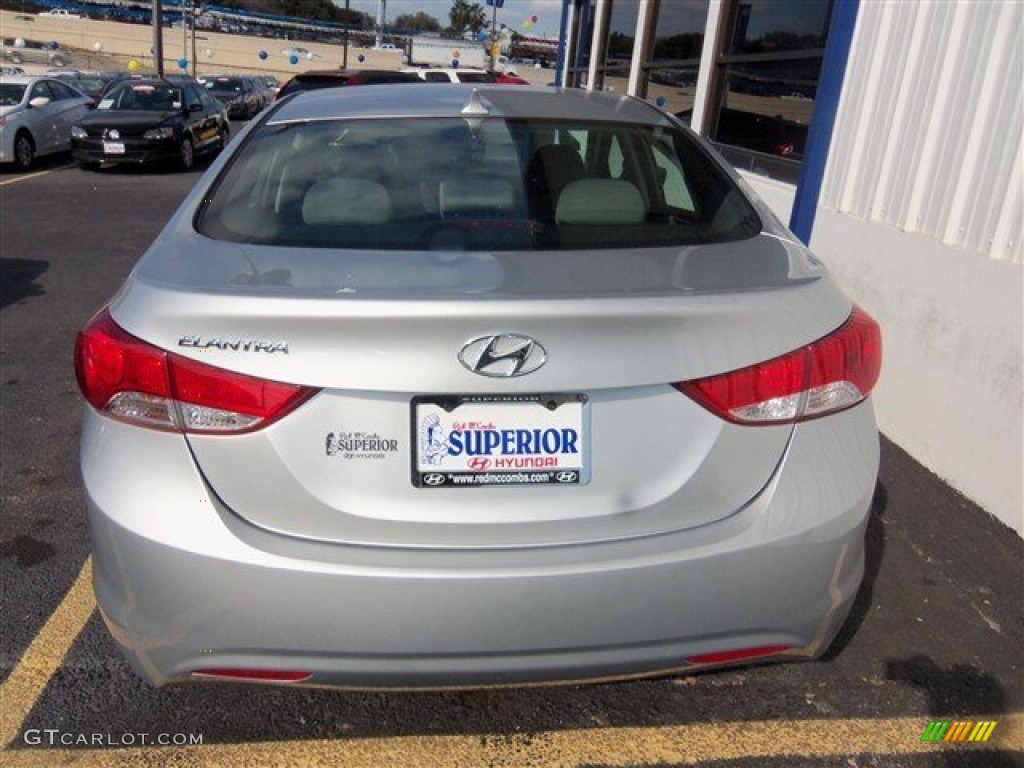 2013 Elantra GLS - Silver / Gray photo #6