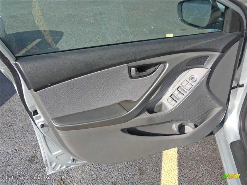 2013 Elantra GLS - Silver / Gray photo #7