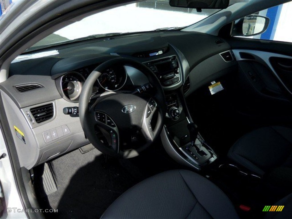 2013 Elantra GLS - Silver / Gray photo #8