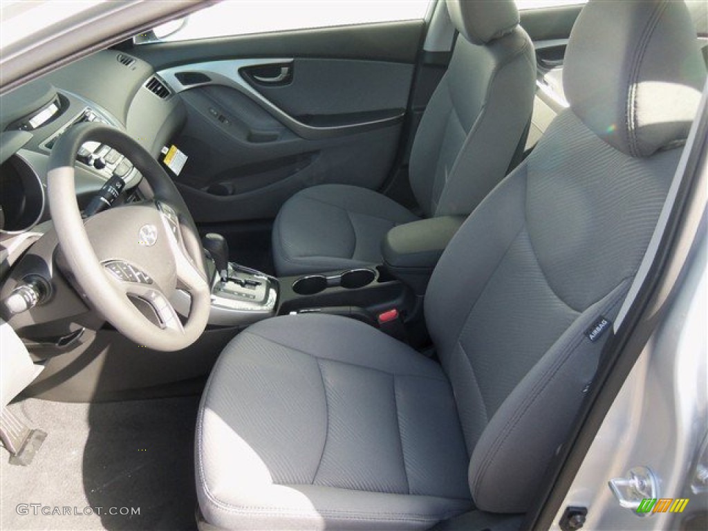 2013 Elantra GLS - Silver / Gray photo #9