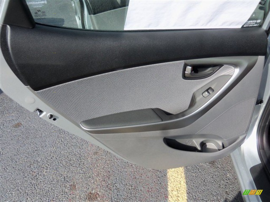 2013 Elantra GLS - Silver / Gray photo #10