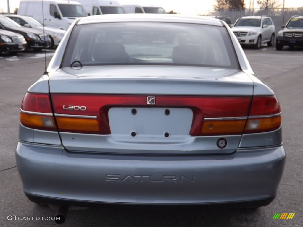 2002 L Series L200 Sedan - Silver Blue / Gray photo #4