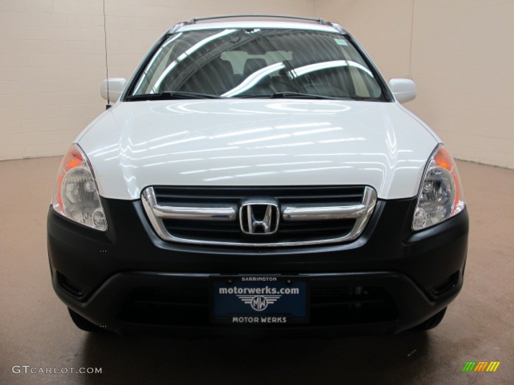 2003 CR-V EX 4WD - Taffeta White / Black photo #2