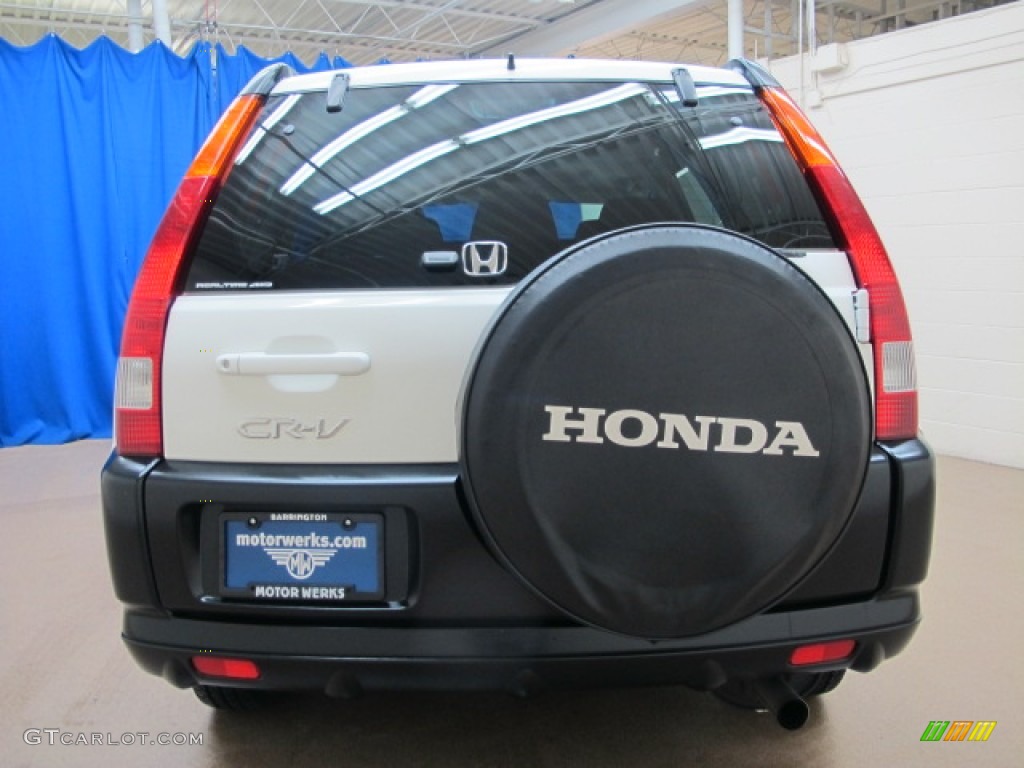 2003 CR-V EX 4WD - Taffeta White / Black photo #6