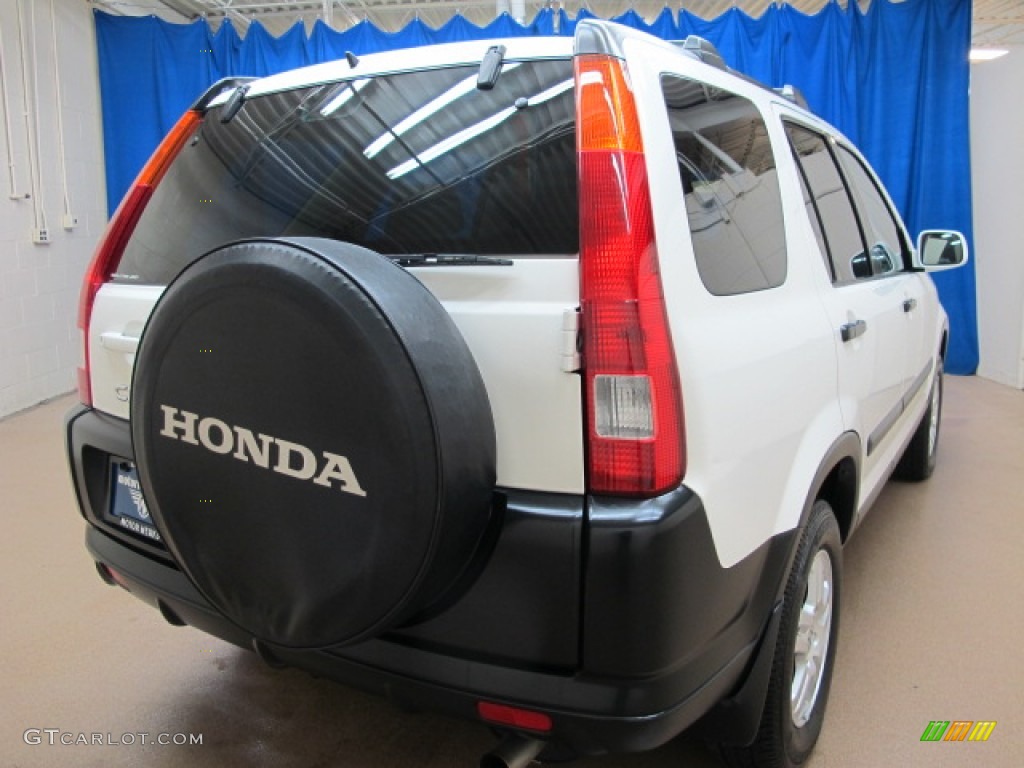 2003 CR-V EX 4WD - Taffeta White / Black photo #7