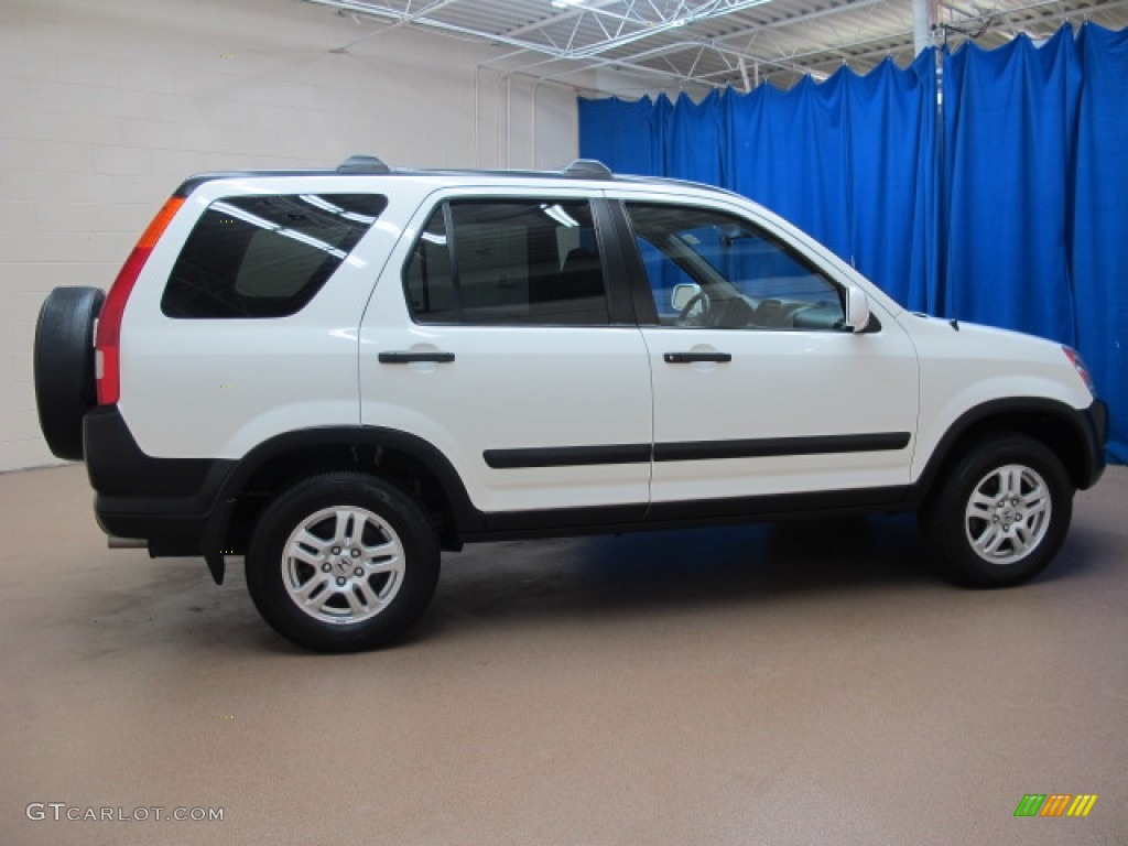 2003 CR-V EX 4WD - Taffeta White / Black photo #8