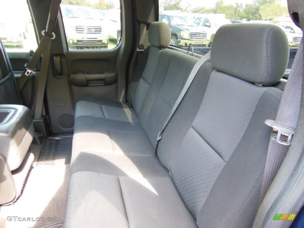 Dark Titanium Interior 2010 Chevrolet Silverado 1500 LS Extended Cab Photo #76374898