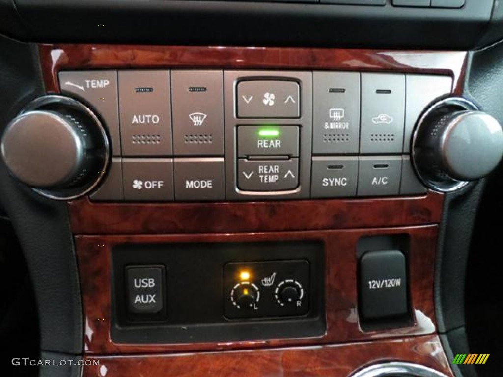 2011 Toyota Highlander Limited 4WD Controls Photo #76375207