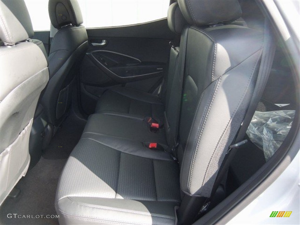 Black Interior 2013 Hyundai Santa Fe Sport 2.0T Photo #76375520