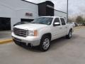 2012 White Diamond Tricoat GMC Sierra 1500 SLE Crew Cab  photo #2