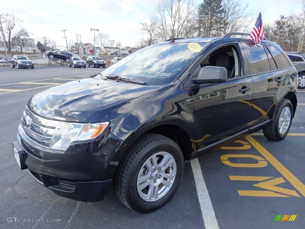 Tuxedo Black Metallic 2010 Ford Edge SE Exterior Photo #76376946