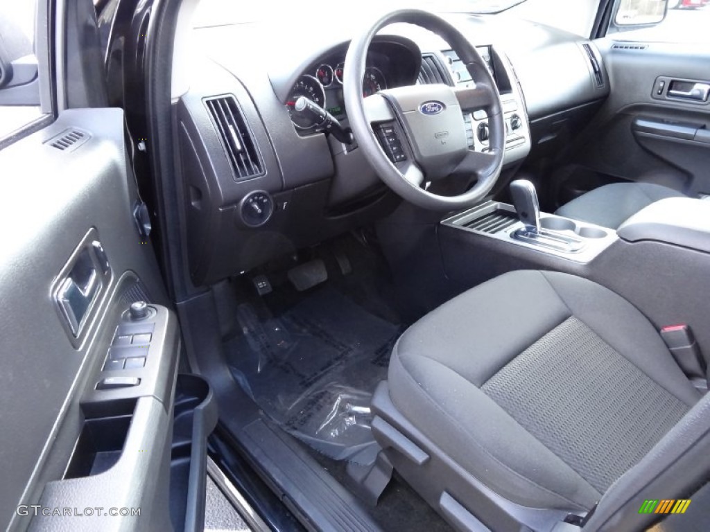 Charcoal Black Interior 2010 Ford Edge SE Photo #76377094