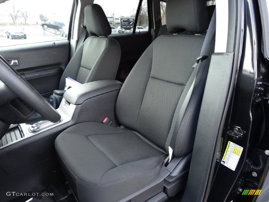 Charcoal Black Interior 2010 Ford Edge SE Photo #76377163