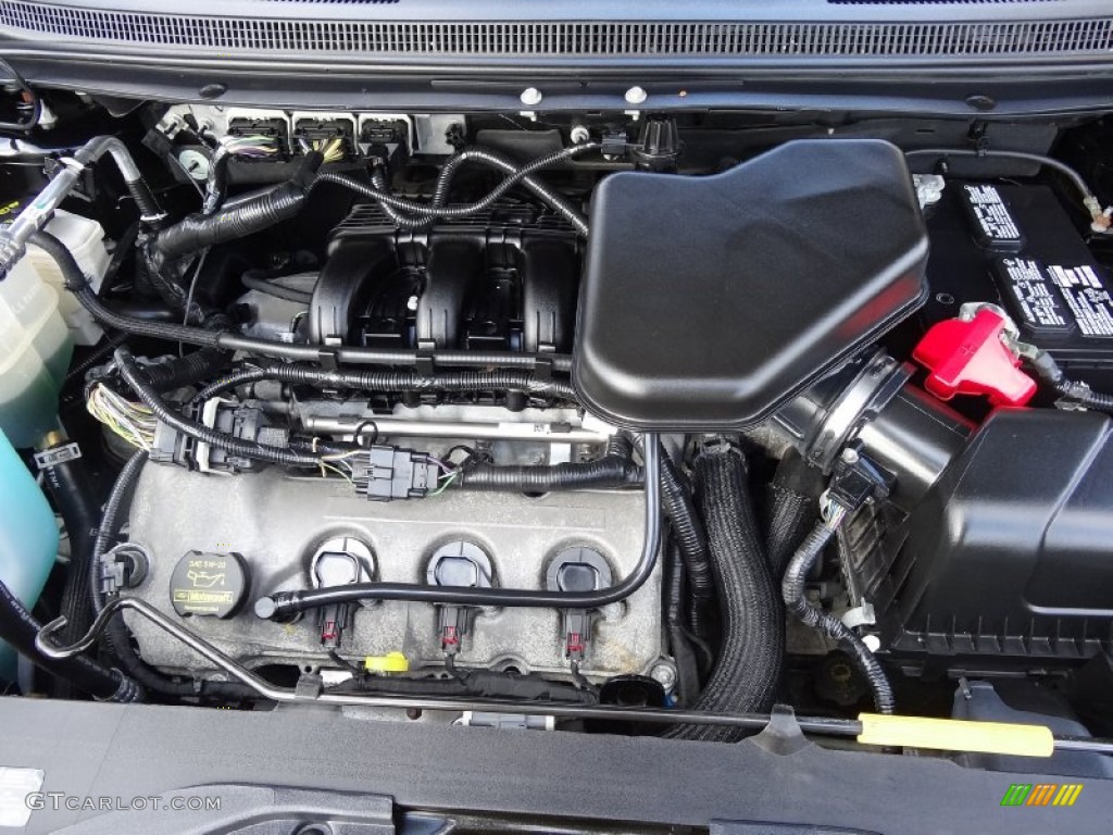 2010 Ford Edge SE 3.5 Liter DOHC 24-Valve iVCT Duratec V6 Engine Photo #76377268
