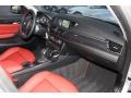 2013 BMW X1 Coral Red Interior Dashboard Photo