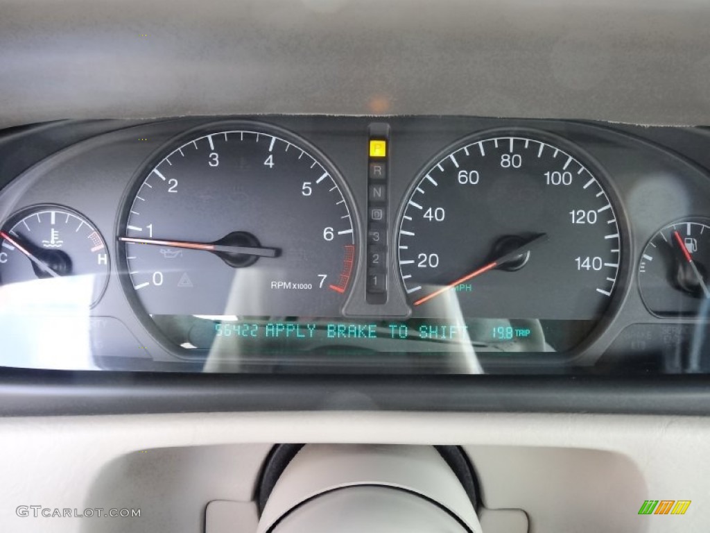 2001 Cadillac Eldorado ESC Gauges Photos