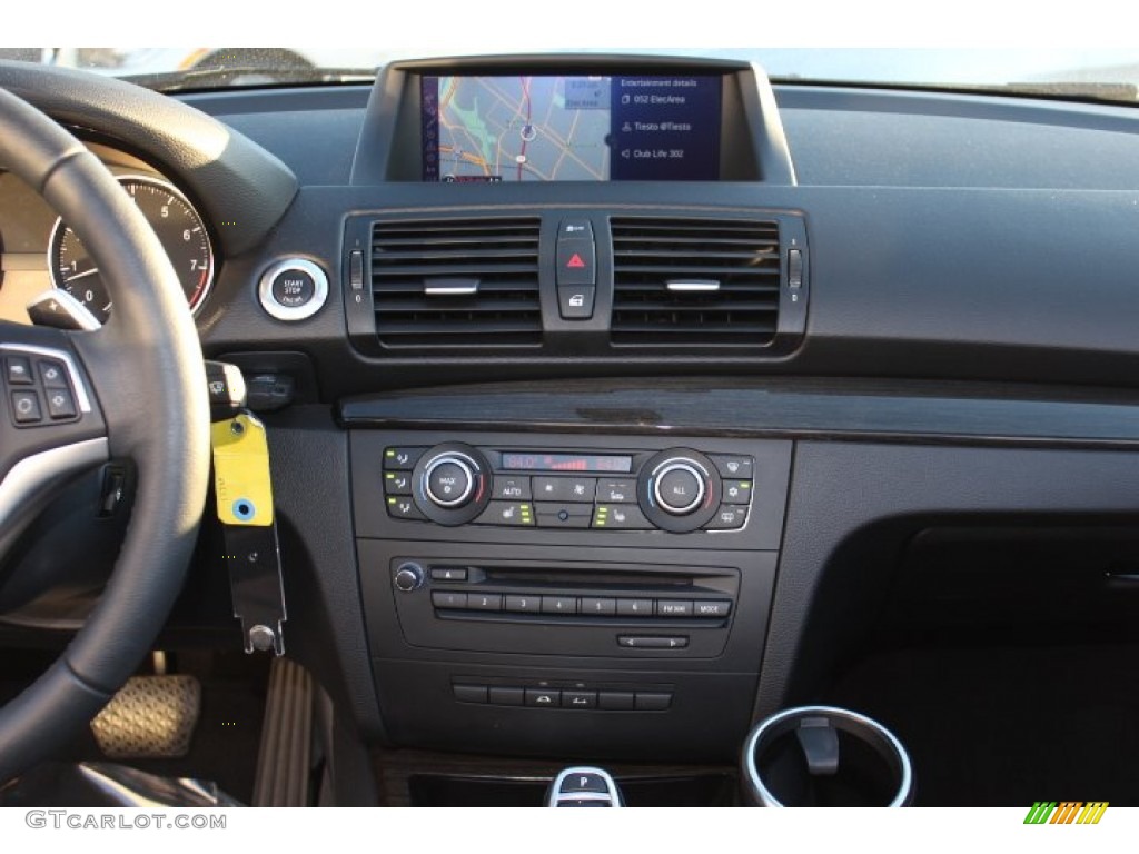 2012 1 Series 135i Convertible - Black Sapphire Metallic / Black photo #14