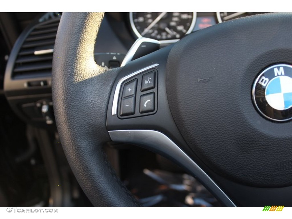 2012 1 Series 135i Convertible - Black Sapphire Metallic / Black photo #17