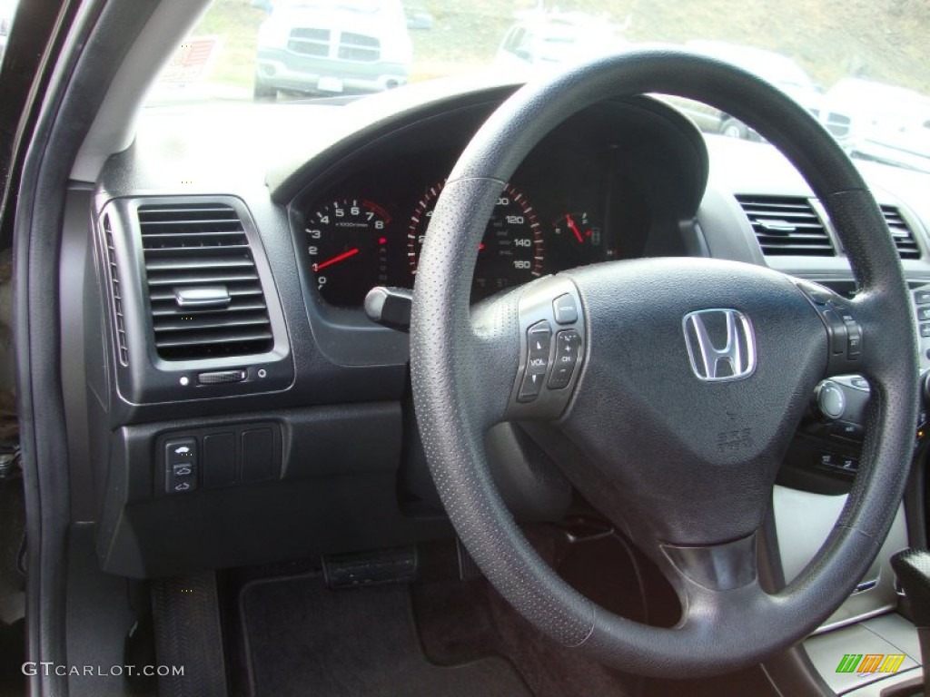 2007 Honda Accord EX Coupe Steering Wheel Photos