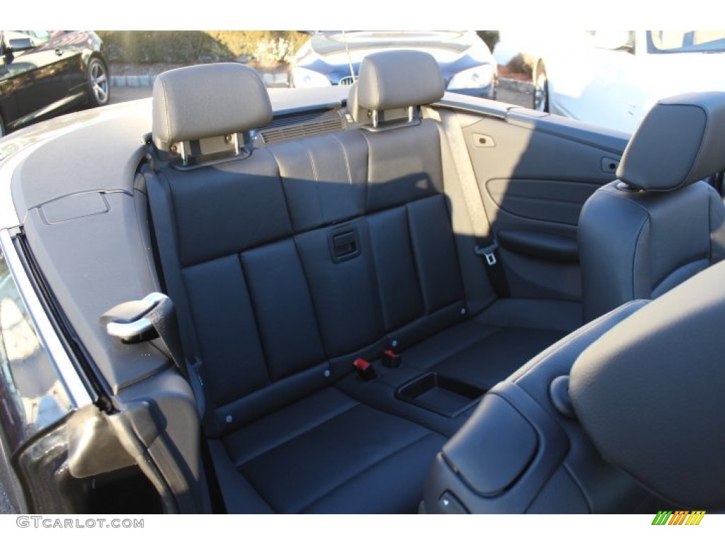 2012 1 Series 135i Convertible - Black Sapphire Metallic / Black photo #22