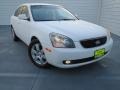 Clear White 2007 Kia Optima LX