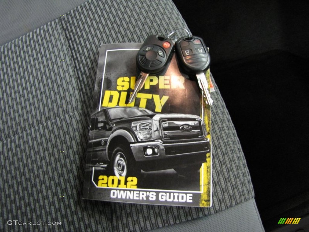 2012 F250 Super Duty XLT Crew Cab 4x4 - Sterling Grey Metallic / Steel photo #27