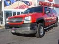 2004 Victory Red Chevrolet Silverado 2500HD LS Crew Cab  photo #6